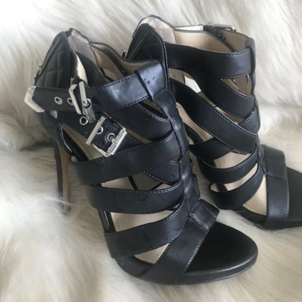 Black high heels